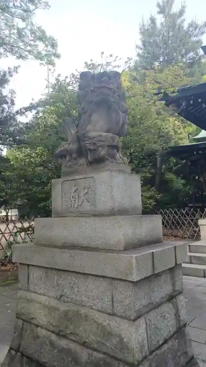 王子神社の狛犬
