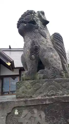 奈井江神社の狛犬