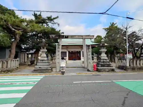 十所社（西之保）の鳥居