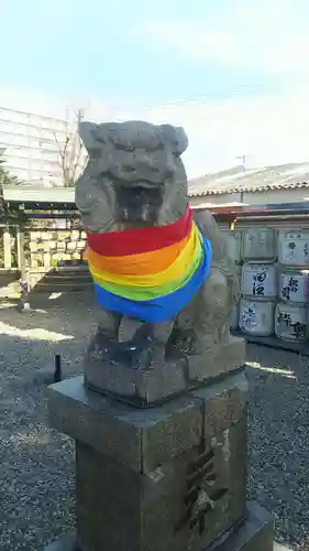 姫嶋神社の狛犬