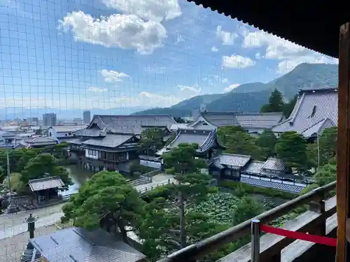 善光寺の景色