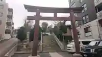 白金氷川神社の鳥居