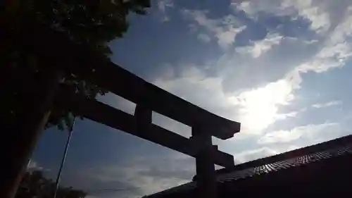 白山神社の鳥居