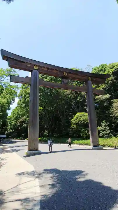 明治神宮の鳥居