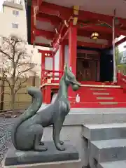 瘡守稲荷(清岸寺境内社)の本殿