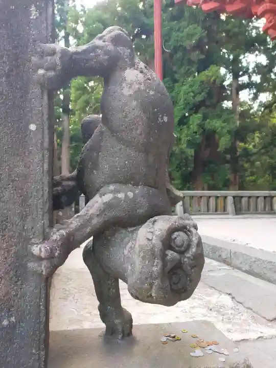 岩木山神社の狛犬