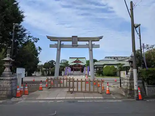 潮田神社の鳥居