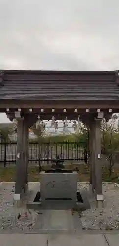 飯塚冨士神社の手水舎
