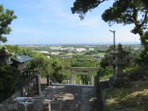 高松神社の景色