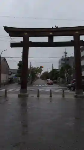 豊國神社の鳥居