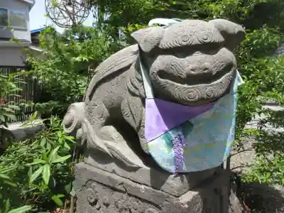 菊田神社の狛犬