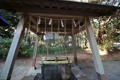 息栖神社の手水舎