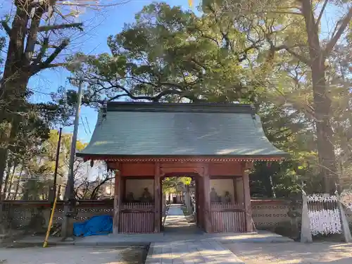 大分八幡宮の山門