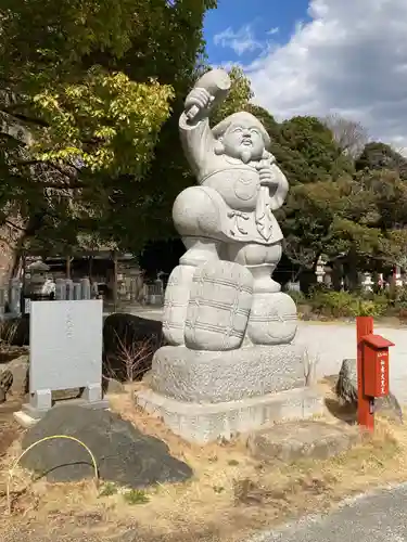 瀧泉寺（目黒不動尊）の像