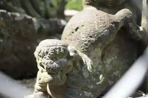 春日部八幡神社の狛犬