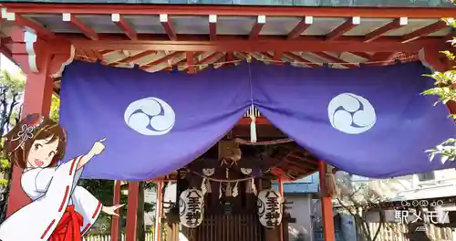 葛飾氷川神社の本殿・本堂