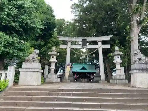 (下館)羽黒神社の鳥居