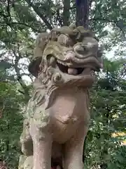 天日名鳥命神社の狛犬