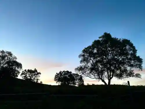 山家神社奥宮の景色