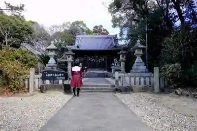 白山媛神社（上条白山媛神社）の本殿・本堂