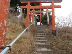 森常稲荷神社の鳥居