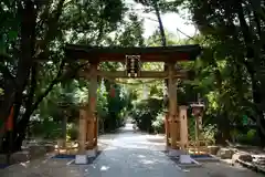 辛國神社の鳥居