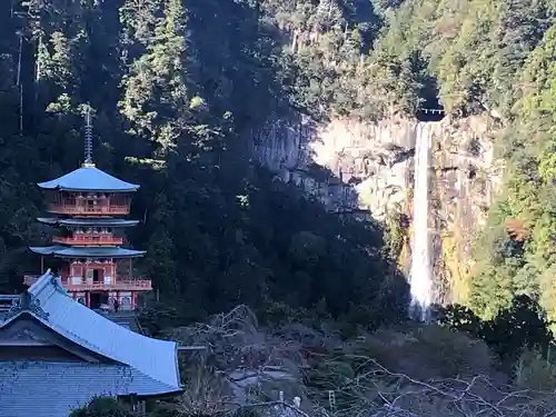 青岸渡寺の景色