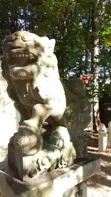 田縣神社の狛犬