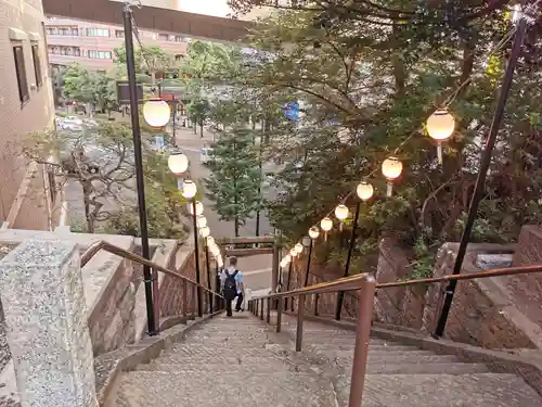 上目黒氷川神社の景色