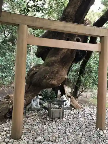 月夜見宮（豊受大神宮別宮）の鳥居