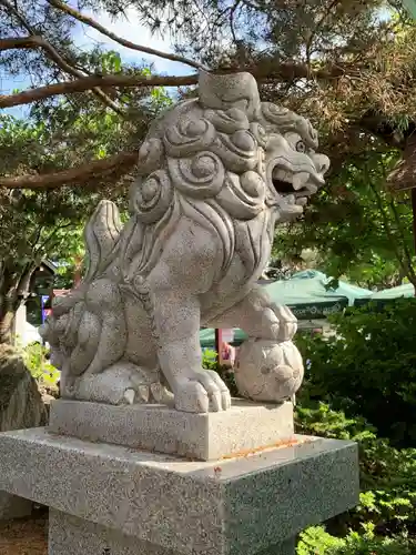 北見神社の狛犬