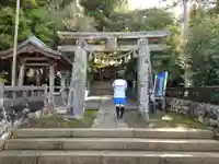 五社神社(五島市)の鳥居