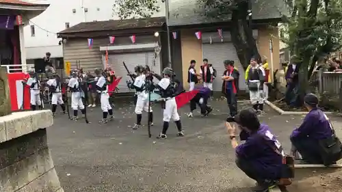 皆中稲荷神社のお祭り