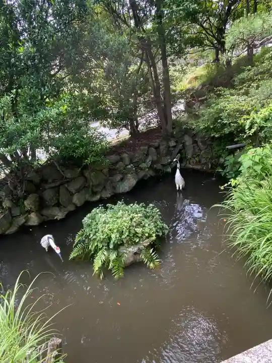 菅原神社の庭園