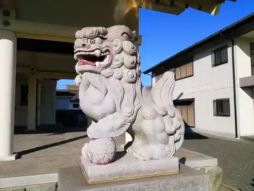 南陽神社の狛犬