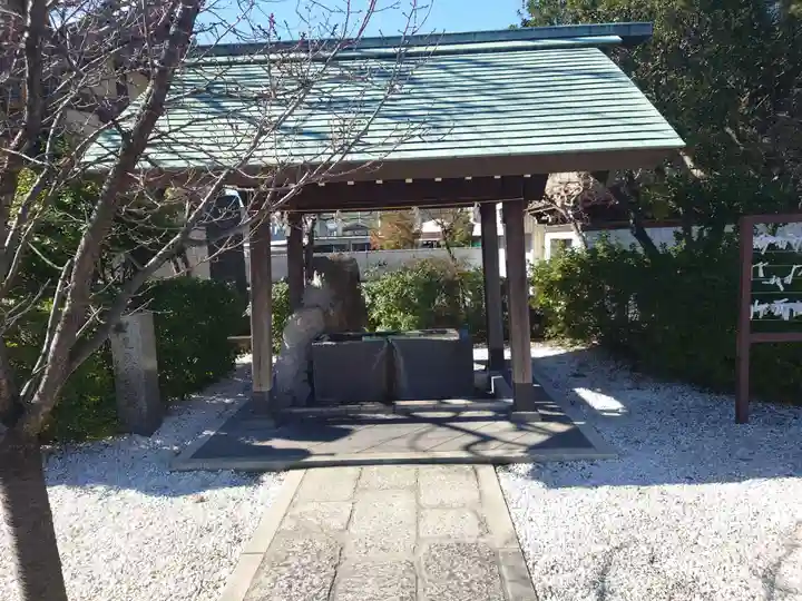 石濱神社の手水舎
