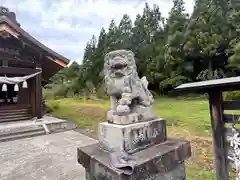 居多神社の狛犬