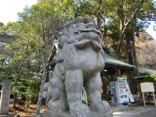 常磐神社の狛犬