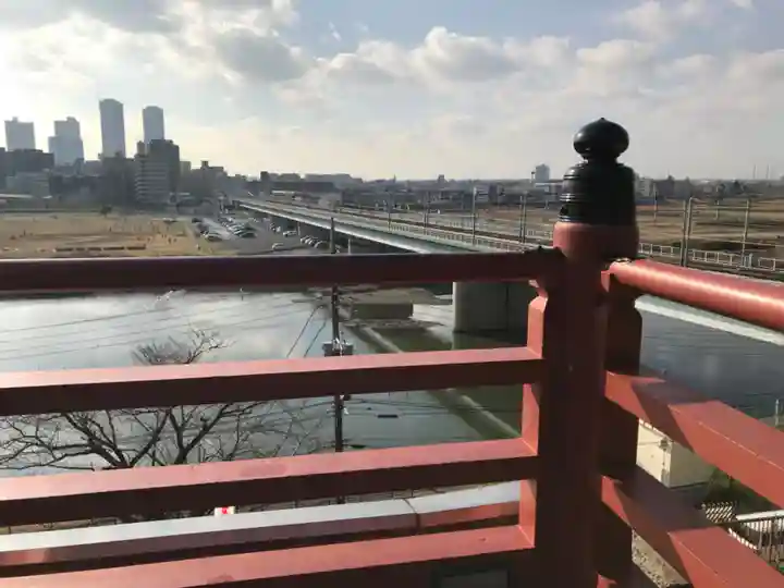 多摩川浅間神社の周辺