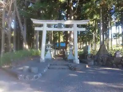 山宮浅間神社の鳥居