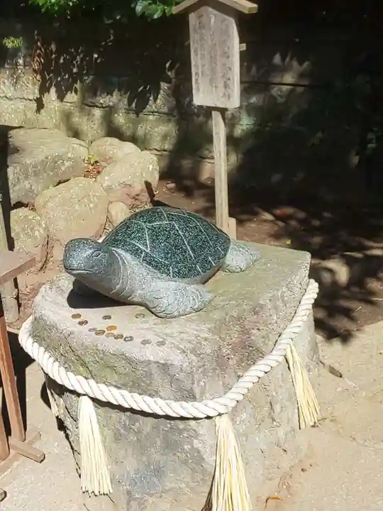 酒列磯前神社の狛犬