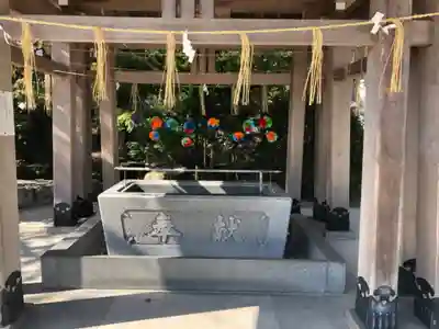 春日神社の手水舎
