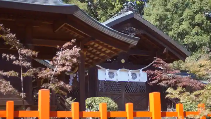 龍田大社の本殿・本堂