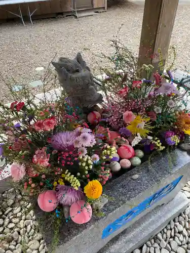 滑川神社 - 仕事と子どもの守り神の手水