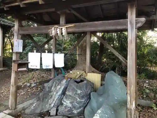 宇智神社の手水舎