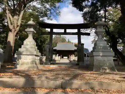 高木神社の鳥居