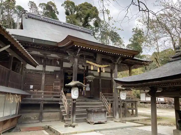 神峯山寺の本殿・本堂
