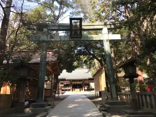 平塚八幡宮の鳥居