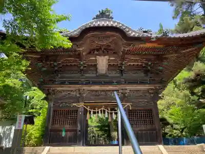 白山社 里宮の山門・神門