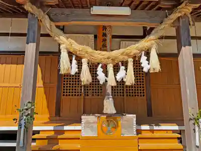 許禰神社の本殿・本堂